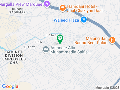 10 Marla Plot for Sale E-16/3