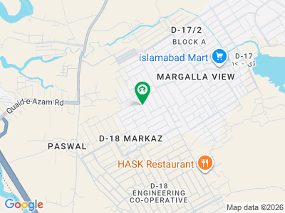 600 Sq. Yards Level Plot For Sale K Block, ECHS D-18, Islamabad