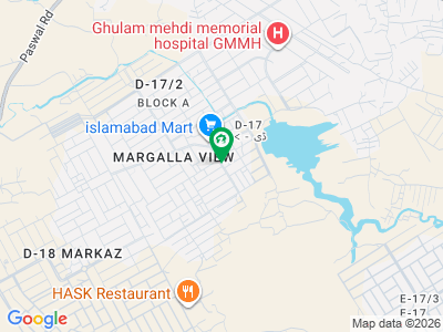ڈی ۔ 17 اسلام آباد میں 9 مرلہ رہائشی پلاٹ 1.4 کروڑ میں برائے فروخت۔