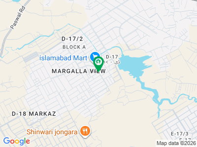plot for sale 30x70 d17 margla view housing society Islamabad