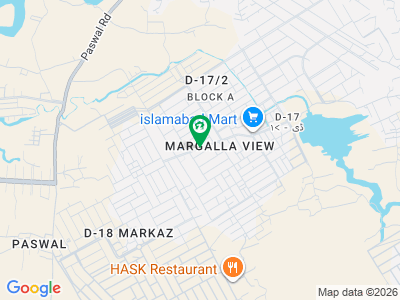 plot for sale 70x130.2 kanal d17 Islamabad