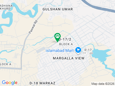 ڈی ۔ 17 اسلام آباد میں 14 مرلہ رہائشی پلاٹ 1.65 کروڑ میں برائے فروخت۔