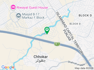 ایم پی سی ایچ ایس ۔ ملٹی گارڈنز بی ۔ 17,اسلام آباد میں 10 مرلہ رہائشی پلاٹ 1.65 کروڑ میں برائے فروخت۔