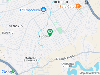 Kanal Ground Portion Available. For Rent In Multi Gardens MPCHS B-17 Islamabad.
