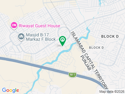 E Block MDR Back 1 Kanal Plot For Sale
