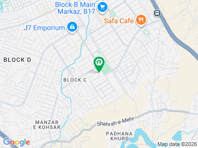Prime Location plot in Block C - MPCHS, Multi Gardens B-17, Islamabad