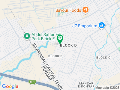 10 Marla Budget Deal in Block D - MPCHS, Multi gardens B-17, Islamabad
