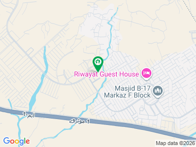 25x50 Solid Land Plot ADC open for Sale At G Block, B17, Islamabad