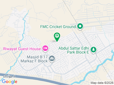 E Block 8 Marla Residential Plot Multi Garden B-17