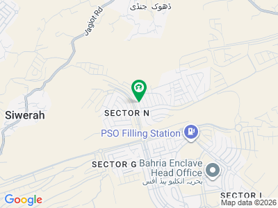بحریہ انکلیو - سیکٹر این بحریہ انکلیو,بحریہ ٹاؤن,اسلام آباد میں 8 مرلہ رہائشی پلاٹ 1.4 کروڑ میں برائے فروخت۔