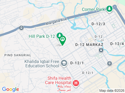 ڈی ۔ 12/2 ڈی ۔ 12,اسلام آباد میں 7 کمروں کا 11 مرلہ مکان 12.0 کروڑ میں برائے فروخت۔