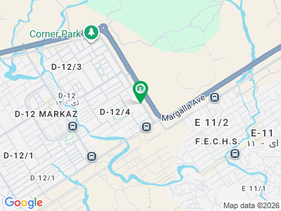 D12/4 10 Marla Plot For Sale Main Service Road