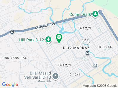 ڈی ۔ 12 اسلام آباد میں 11 مرلہ رہائشی پلاٹ 6.75 کروڑ میں برائے فروخت۔