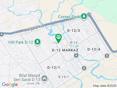 ڈی ۔ 12 مرکز ڈی ۔ 12,اسلام آباد میں 1 کنال Studio عمارت 32.5 ارب میں برائے فروخت۔