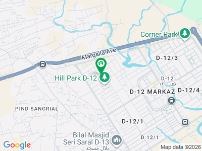 ڈی ۔ 12/2 ڈی ۔ 12,اسلام آباد میں 14 مرلہ رہائشی پلاٹ 6.8 کروڑ میں برائے فروخت۔