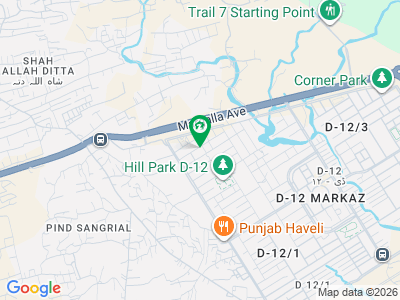 Margalla Facing 1 Kanal Second To Corner