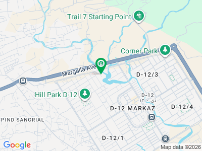 ڈی ۔ 12/2 ڈی ۔ 12,اسلام آباد میں 1 کنال رہائشی پلاٹ 13.75 کروڑ میں برائے فروخت۔