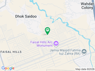 10 Marla Plot for Sale in Faisal Hills Block A