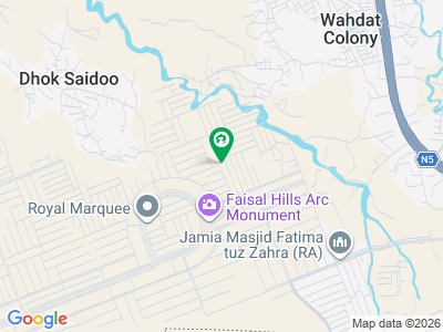 8 Marla (30x60) Plot In Faisal Hills A Block