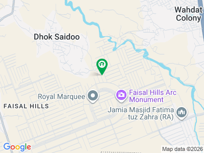 10 Marla plot for sale in Faisal Hill