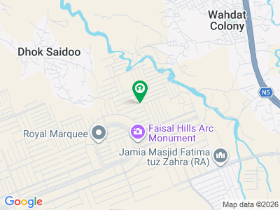 35x70 Plot For Sale In Faisal Hills A Block