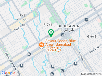 Ground Floor Shop Blue Area Jinah Avenue