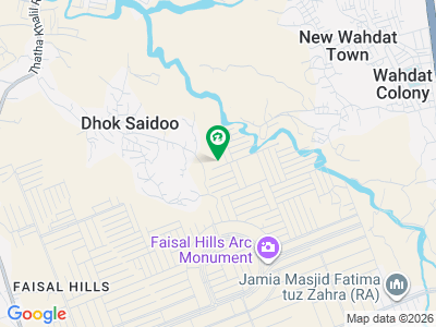 5 Marla MDR , Double Road Corner Plot for Sale in Faisal Hills Block A