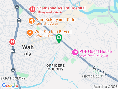 آفیسرز کالونی واہ میں 8 کمروں کا 12 مرلہ مکان 7.5 کروڑ میں برائے فروخت۔