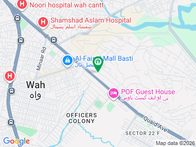 1100 SQ Yards Spacious House For Rent In Officer Colony, Wah Cantt