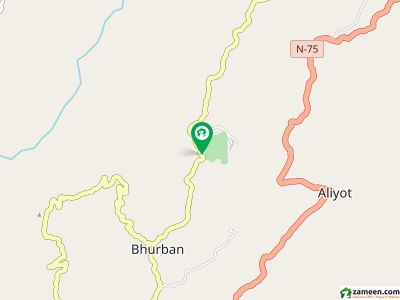 بھوربن مری میں 2 کنال رہائشی پلاٹ 8.0 کروڑ میں برائے فروخت۔