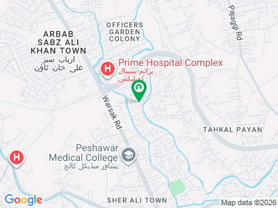 آفیسرز ہوم سوسائٹی ورسک روڈ,پشاور میں 5 مرلہ رہائشی پلاٹ 1.25 کروڑ میں برائے فروخت۔
