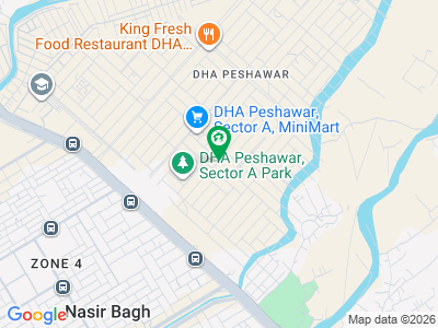 Dha Peshawar Kanal plot