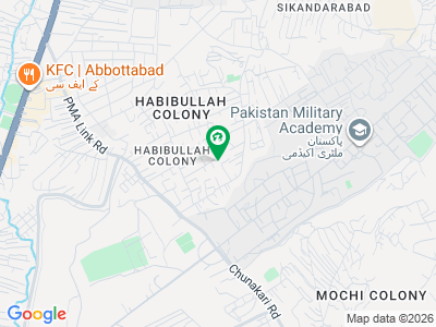 حبیب اللہ کالونی ایبٹ آباد میں 12 مرلہ رہائشی پلاٹ 3.0 کروڑ میں برائے فروخت۔