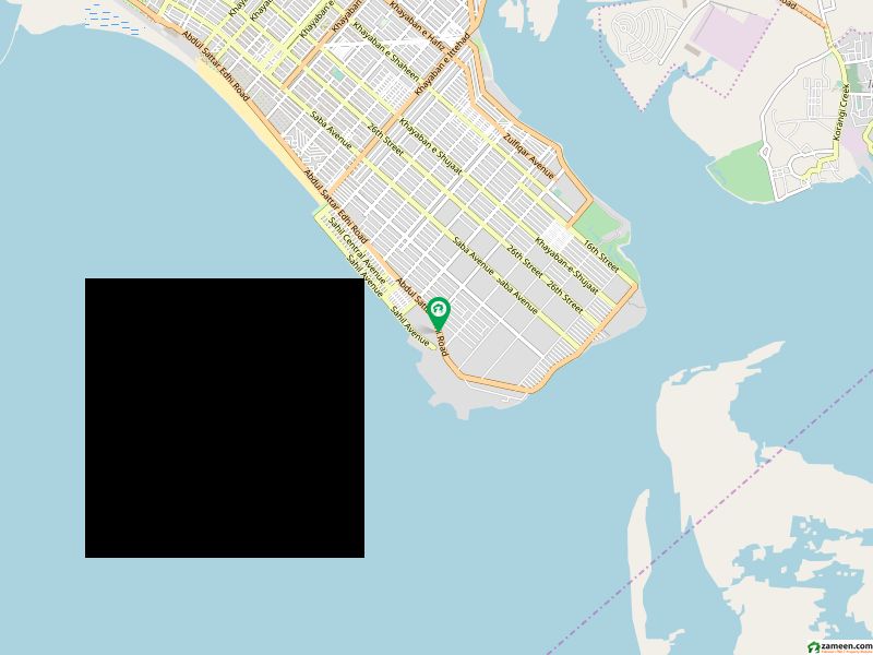 300 sq Yard's Beach Avenue commercial Plot