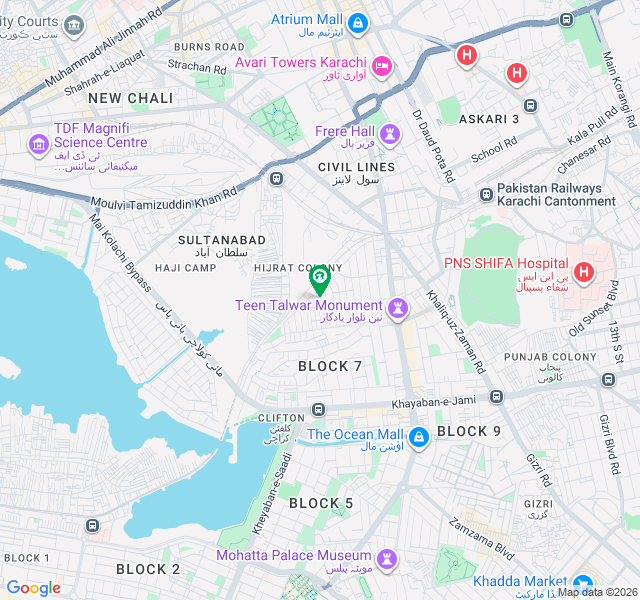 باتھ آئی لینڈ کراچی میں 3 کمروں کا 8 مرلہ فلیٹ 4.0 کروڑ میں برائے فروخت۔