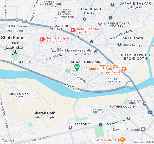 120 Yard Ground Plus Three House For Sale In Malir