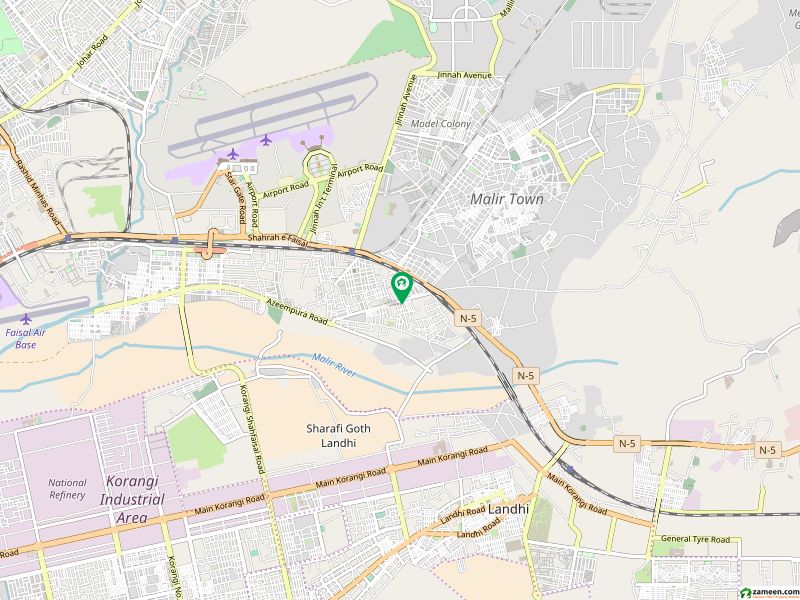 Usmani Town At Jamia Millia Road Karachi - Plot For Sale