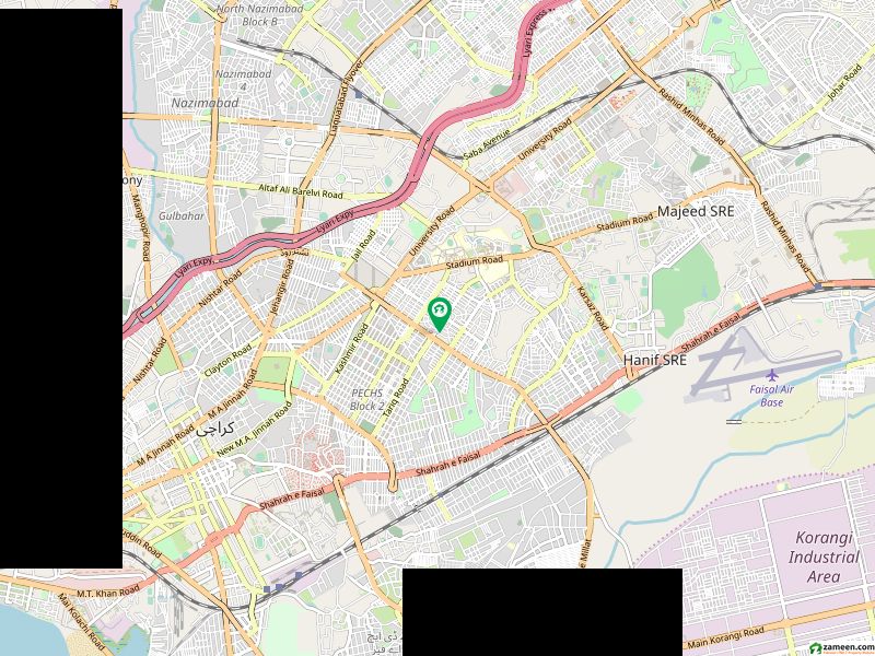 Front Shop 1044 Sqft main Bahadurabad