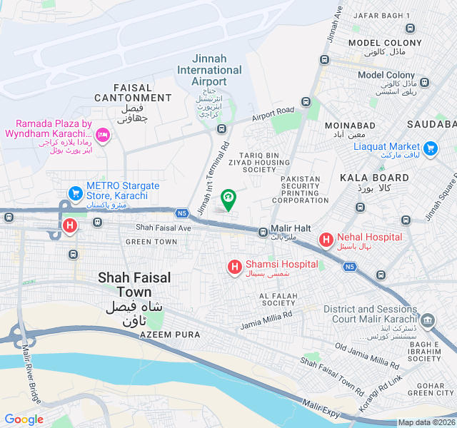 ** FALAKNAZ RESIDENCY FLAT FOR SALE (AIRPORT OPPOSITE)**