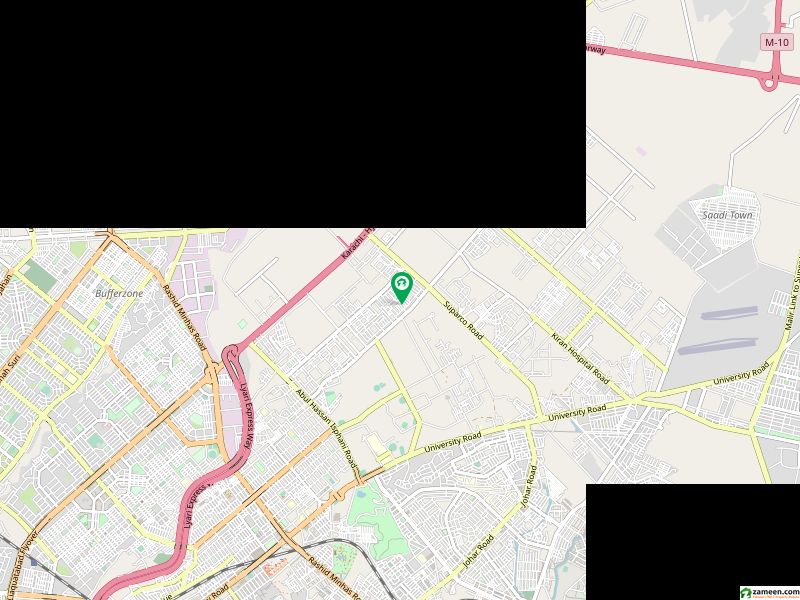 Main Rd Plot for rent : 
Kaneez fatima society 
150 ft road 
With boundary , gate , under ground tank, 
Best for restaurant , filter plant , warehouse , cricket football ground etc