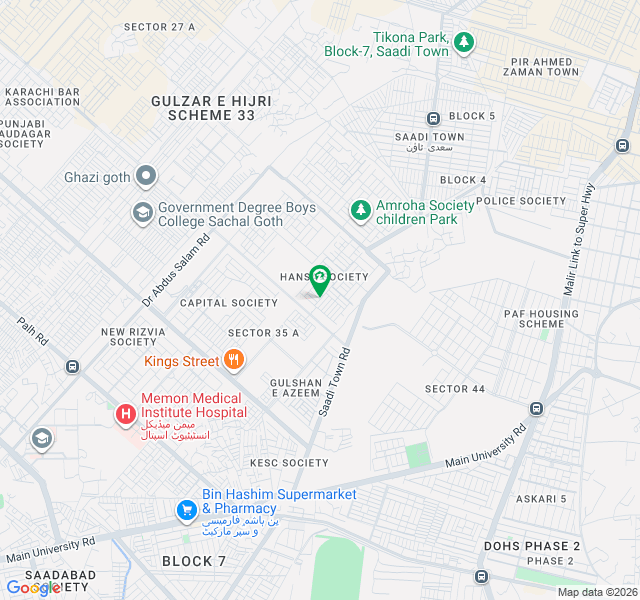 Plot for sale 120 sq yards