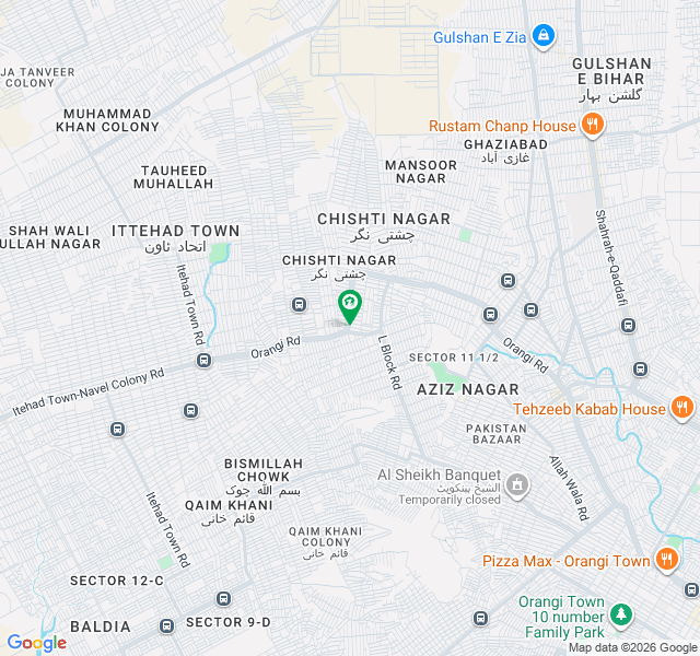 3 Side Corner Commercial Plot For Sale Orangi Town - Sector 11, Orangi ...