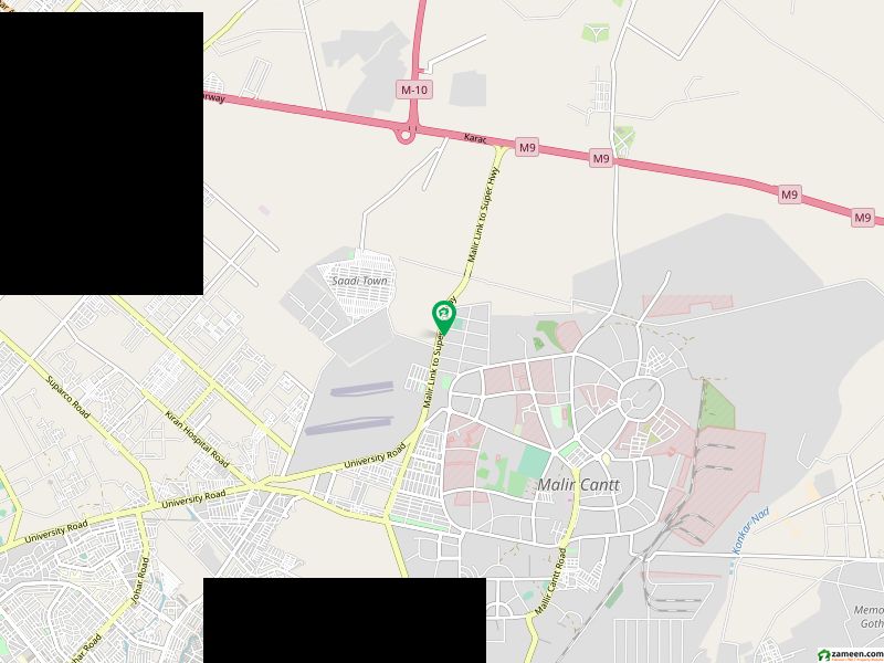 Main Road Jinah Avenue Facing Lease Plot For Sale