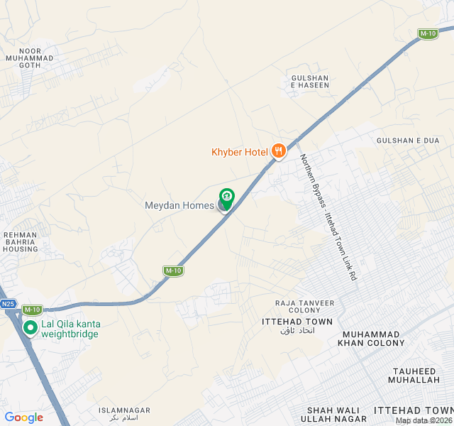 Prime Location 120 Square Yards Commercial Plot Is Available In Meydan Homes