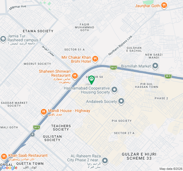 244 Ft Road 150 Ft Front, B+G+12 Approval Possible, Best For Immediate Construction, K Electric, SSGC, KWSB Available Plot For Sale