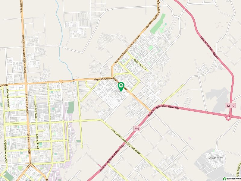 احسن آباد فیز 3 احسن آباد گداپ ٹاؤن کراچی میں 8 مرلہ رہائشی پلاٹ 60 لاکھ میں برائے فروخت۔