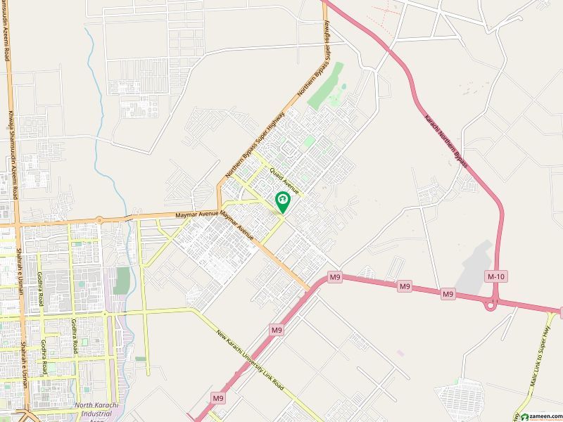 East Open 120 Square Yards Residential Plot For Grabs In Al-Manzar Town