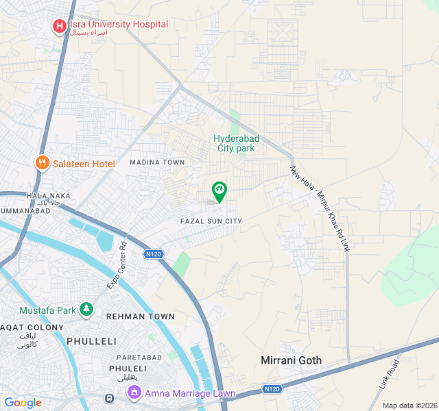 فضل سن سٹی حیدر آباد میں 8 مرلہ رہائشی پلاٹ 65.0 لاکھ میں برائے فروخت۔