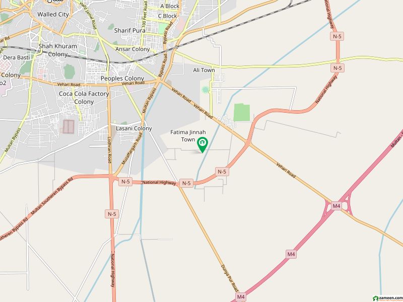 Residential Plot For Sale In Fatima Jinnah Town