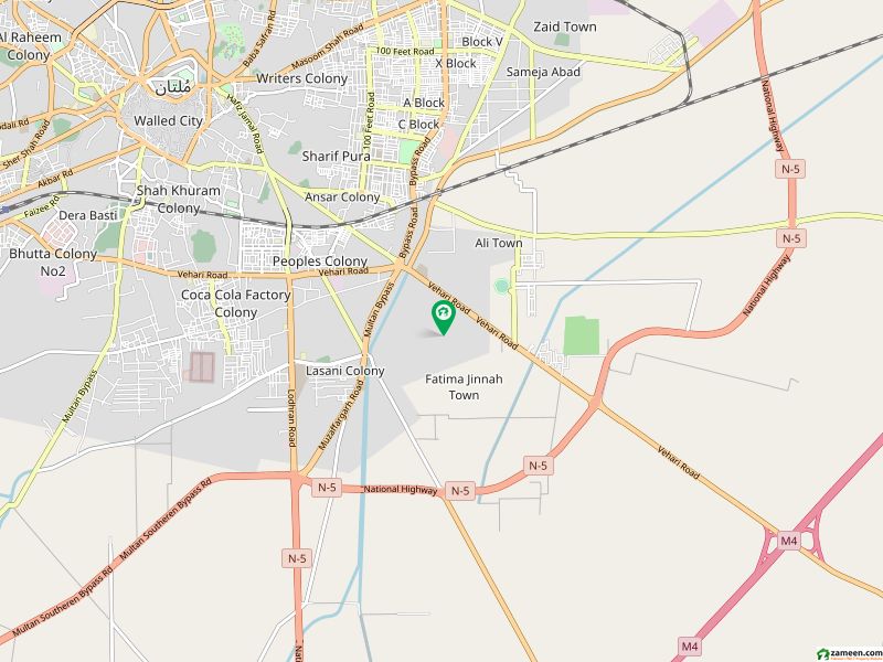 10 Marla Plot For Sale In Block A Fatima Jinnah Town Phase 1 Fatima